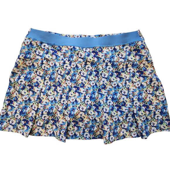 Ralph Lauren RLX Golf Skirt Women's Aim Back Pleated Floral Skort Size L - Picture 3 of 13